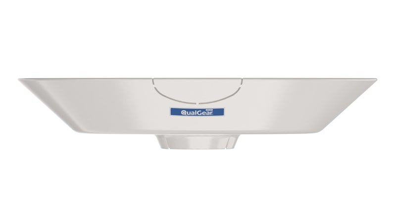 QualGear QG-PRO-PM-CA-W Pro-AV Single Joist Ceiling Adapter for 1.5" Npt Threaded Pipe Projector Accessory - Image 2